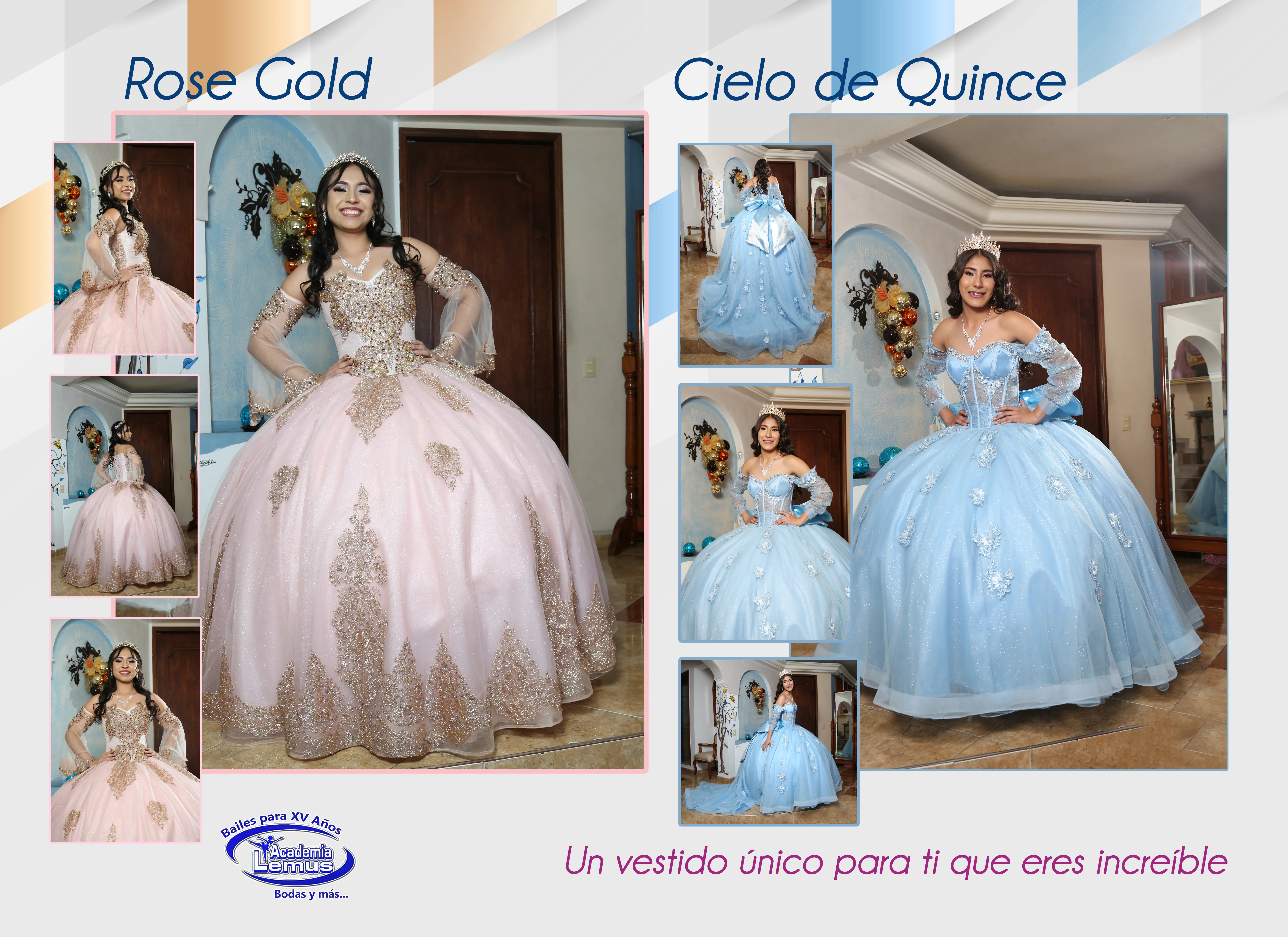 Vestido Rose Cielo